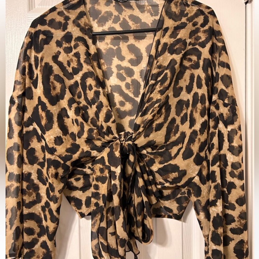 Leopard Top 2XL